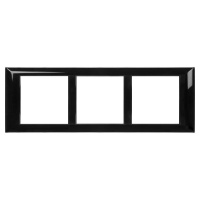 Рамка-суппорт 6мод. Avanti для "In-liner Front" черн.  4402916