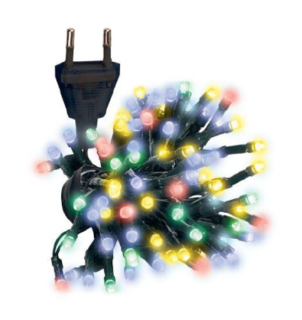 Гирлянда "Нить" AC-G02-80M 80 RGB LED 8.8м. 8реж. 220В  5059580