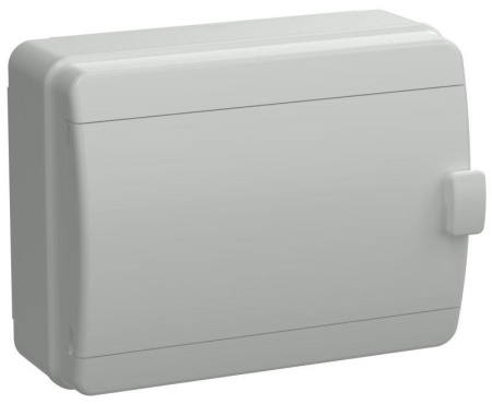 Корпус пластиковый КМПн-18 IP65 сер. непрозр. дверь TEKFOR  TF5-KP73-N-18-65-K03-K03