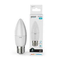 Лампа светодиодная Elementary 12Вт свеча 4100К нейтр. бел. E27 950лм  30222