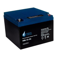 Батарея аккумуляторная HM-12-26 свинцово-кислотная 12В/26А.ч ПарусЭлектро HM-12-26