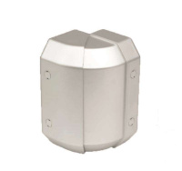 Угол для кабель-канала внешний изменяемый для TK01163-8 алюм.  Connect TKA002216-8