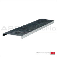 Крышка для лотка L2000 1мм КЛгц400 гор. оцинк.  EI-02.01.33.008