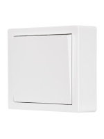 Выключатель 1-клав. LETO бел.  752-0200-100