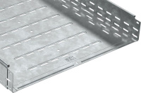 Лоток листовой перфорированный 600х100 L3000 сталь 1.2мм HDZ  CLP10-100-600-3-M-HDZ