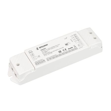 Диммер SMART-CC-2042-RGBW-PD-SUF (12-48В 4х350-1200мА 2.4G) IP20 пластик  037421