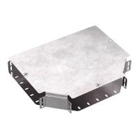 Ответвитель для лотка Т-образ. 300х80 Стандарт с крышкой  PR16.0442