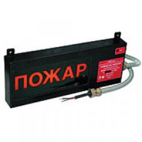 Оповещатель охранно-пожарный комбинированный свето-звуковой взрывозащ. (табло) Экран-СЗ 12-24 (компл.01) "Выход"  200861