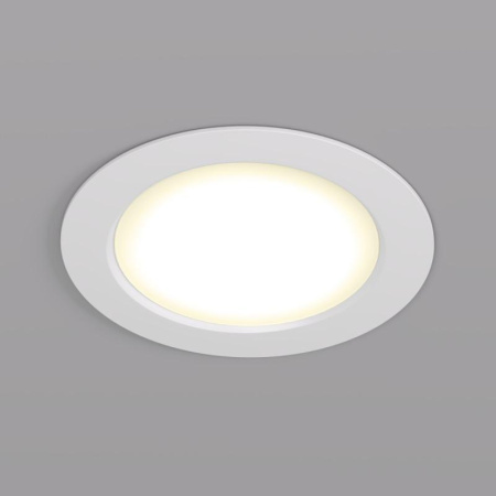 Светильник встраиваемый IP20 7Вт LED бел. пластик  DK3048-WH