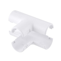 Тройник для жестких труб d16 разъемн.  50616