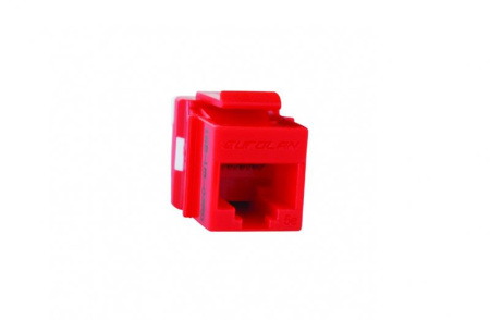 Модуль Keystone кат.5E UTP красн.  16B-U5-03RD