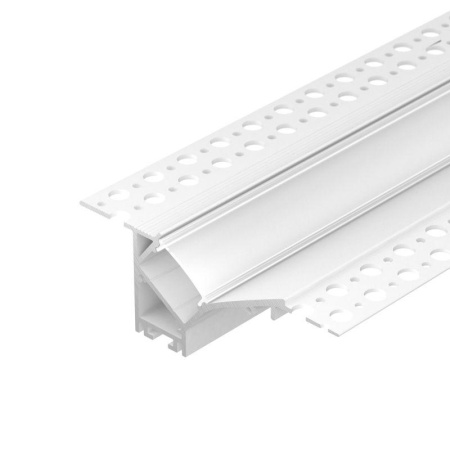 Профиль FANTOM-W45-BEVEL-2000 WHITE 2м алюм.  039949