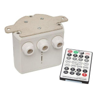 Датчик движения микроволновый MW-707 2000Вт 360град. 30м IP65 бел. для высоких потолков  dd-mw-707