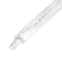 Трубка термоусадочная 25.0/12.5 1м бел.  22-5001