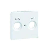 Накладка розетки R-TV+SAT 82 одиноч. бел. 82097-30