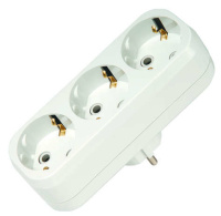 Разветвитель 3-м с заземл.  10033 Разветвитель 3-м с заземл.  10033