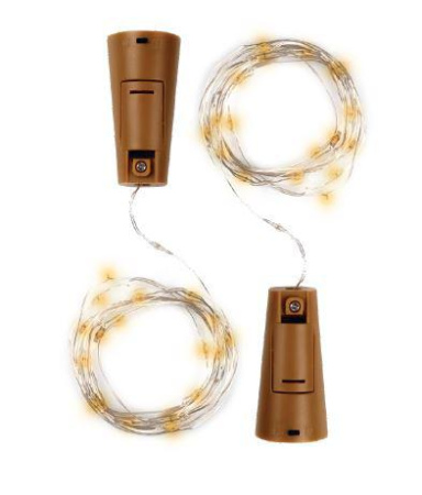 Гирлянда "Пробки" DC-G04-20YS2 20 LED 3х(LR44/LR1154/AG13/G13) в компл. желт. (уп.2шт)  5059672