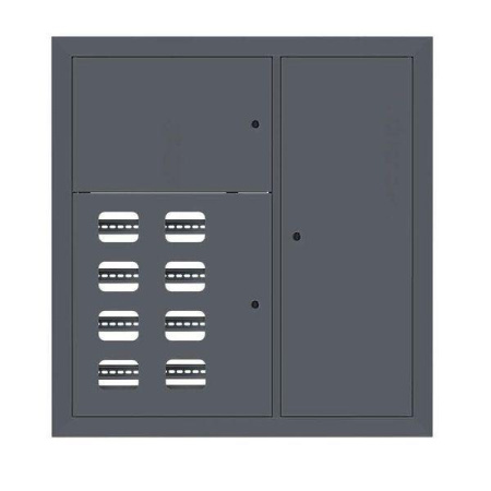 Щит этажный 8кв. RAL7016 (1000х950х150) PROxima  mb29-v-8-ral7016