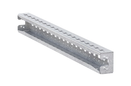 Рейка монтажная перфорированная Д400 (уп.2шт) AleSta  AleSta-ARM400