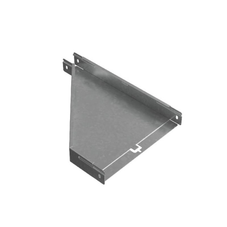 Переходник для лотка правый 50х50-300 сталь 1мм "ПЛЮС" PDplus50-50-300-R КМ PL0626