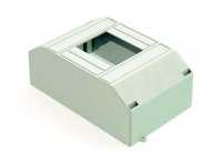 Корпус навесной ЩРН-П-2/4 12.5х7.8х5.8 2-4мод. IP30 пластик. бел.  31031DEK