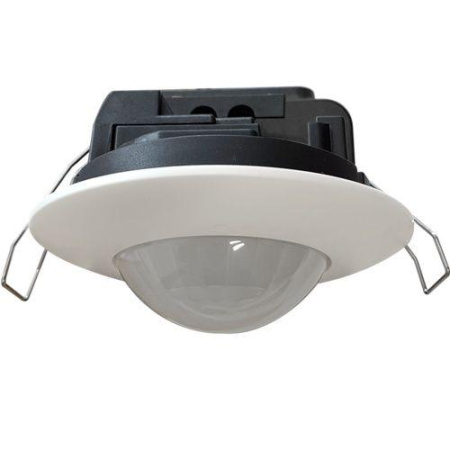 Датчик движения и освещенности IP20 для скрытого монтажа  DA2-SEN8-F