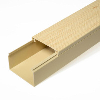 Кабель-канал 60х40 L2000 с двойн. замком сосна  PR03.0187