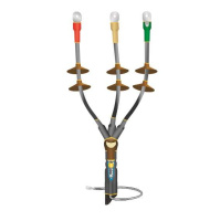 Муфта кабельная концевая наружн. установки 10кВ КНТпН 3х(70-120мм) с болт. наконечн.  22020121