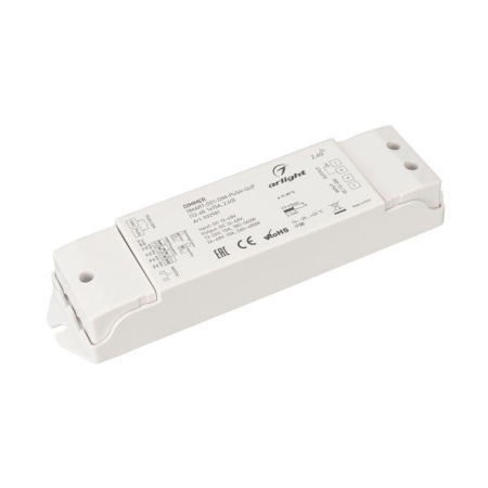 Диммер SMART-D21-DIM-PUSH-SUF 12-48В 1х15А 2.4G IP20 пластик  032981