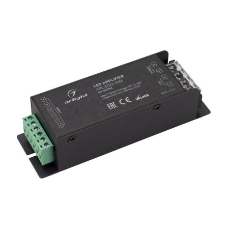 Усилитель ARL-5022-DIM 1х25А 300-600Вт IP20 12-24В метал.  027142