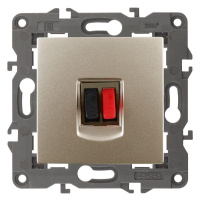 Розетка аудио 14-3111-04 Elegance шампань ЭРА Б0034323