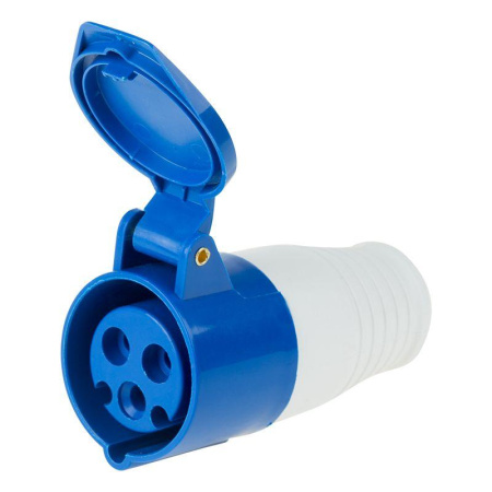 Розетка 213 переносная 2P+PE 16А 220В IP44  11-8918
