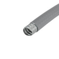 Металлорукав DN 20мм в гладкой SEBS изоляции Dвн. 20.5мм Dнар. 27.0 50м сер.  607S022