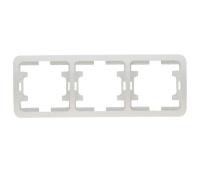 Рамка 3-м Mimoza горизонт. бел.  22013