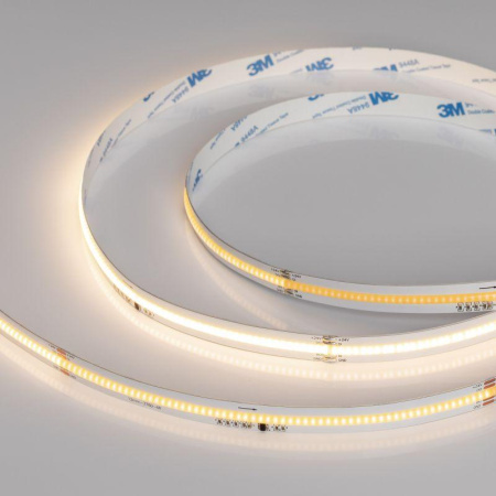 Лента светодиодная SPI-COB-X378-12mm 24В Warm3000-PX63-BPT (7Вт/м IP20) бегущий огонь (уп.5м)  041736