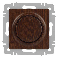 Светорегулятор Accent 6-401-10 поворотный 600Вт 230В IP20 СУ венге  Б0063687