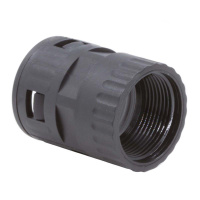 Муфта с внутренней резьбой DN 36мм М40х1.5 полиамид черн.  PAI36M40N