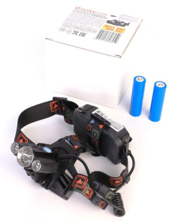 Фонарь аккумуляторный налобный LED5335  15015