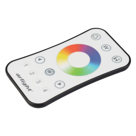 Пульт SMART-R15-RGBW (4 зоны 2.4G) (IP20 пластик)  022672