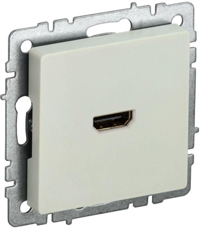 Розетка СП BRITE HDMI РHDMI-0-БрКр механизм беж.  BR-H10-K10