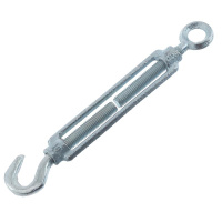 Талреп 8мм DIN 1480 (крюк-кольцо) перф. подвес оцинк.  UTORM4110032 Талреп 8мм DIN 1480 (крюк-кольцо) перф. подвес оцинк.  UTORM4110032