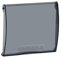 Дверца для корпуса пластикового ЩРН(В)-П-6  MKP10D-DV-06-K08-G