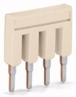 Перемычка BARS изолир. 5-контактн. номинал. ток 32А PUSH-IN TYPE (уп.25шт) свет. сер.  2004-405 Перемычка BARS изолир. 5-контактн. номинал. ток 32А PUSH-IN TYPE (уп.25шт) свет. сер.  2004-405