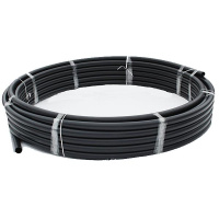 Труба гладкая ПНД техническая d50мм черн. (уп.100м)  ГТ-1021050-100