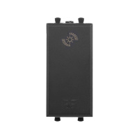 Диммер кнопочный модульный 1мод. для LED ламп Avanti "Черный матовый"  4412341