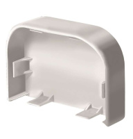 Заглушка для кабель-канала РКК 74х55 Арктика бел.  ЗГЛ-74х55