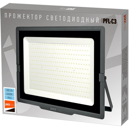 Прожектор светодиодный PFL-C3 300Вт 6500К IP65 ДО с клапаном закален. прозр. стекло Pro  5032156