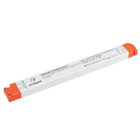 Блок питания ARV-SP-24075-LINEAR-PFC-TRIAC-0-10V (24В 3.1А 75Вт) IP20 пластик  047027