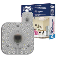 Модуль светодиодный 12Вт 6500К IP20 960лм 230В 98х98мм для декоративных светильников  1739