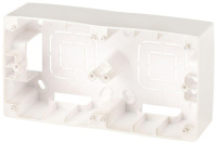 Коробка наклад. монтажа 2 поста 12 перламутр 12-6102-15 ЭРА Б0043179